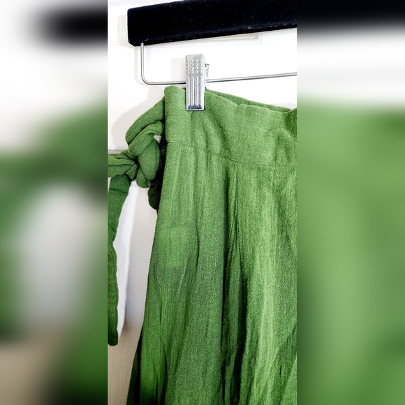 LAURENCE BRAS SKIRT TAILLE 1 GREEN - Picture 9 of 9